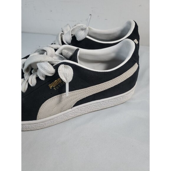 PUMA Suede Classic XXI 37491501 Black & White Men's Shoes Size 10.5 - Picture 5 of 16